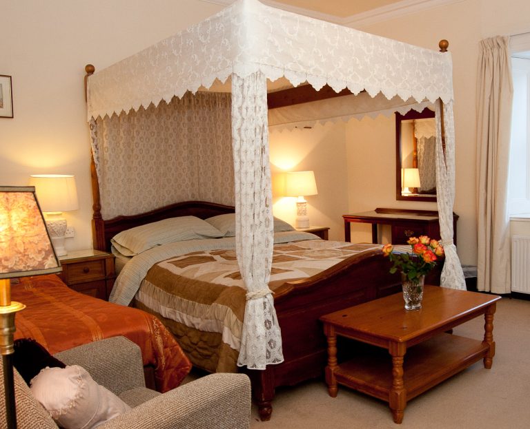 photo of a bedroom of historic guesthouse Newpark House in Ennis, Co Clare